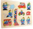 Opakowanie Układanka drewniana z uchwytami Straż pożarna