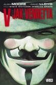 V jak Vendetta. Autor: Alan Moorehead. Dadada.pl Okładka książki V jak Vendetta