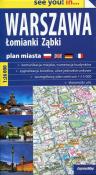 Opakowanie Warszawa Łomianki Ząbki plan miasta 1:26 000