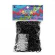 Opakowanie Żelowo czarne Gumki Rainbow Loom &reg;