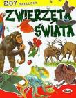 Okładka książki Zwierzęta świata - 207 naklejek