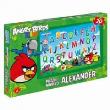 Okładka książki Angry Birds Rio. Puzzle 20 maxi - Literki ALEX
