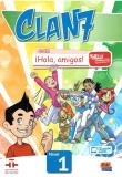 Clan 7 con Hola amigos 1 podręcznik. Autor: Castro Maria. Dadada.pl Okładka książki Clan 7 con Hola amigos 1 podręcznik