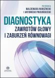 Okładka książki Diagnosrtyka zawrotów głowy