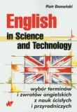 Okładka książki English in Science and Technology