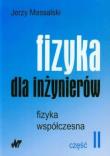 Fizyka dla inżynierów Tom 2. Autor: Massalski Jerzy. Dadada.pl Okładka książki Fizyka dla inżynierów Tom 2