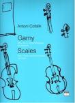 Gamy dwu-, trzy- i czterooktawowe na skrzypce PWM. Autor: Cofalik Antoni. Dadada.pl Okładka książki Gamy dwu-, trzy- i czterooktawowe na skrzypce PWM