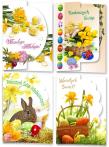 Opakowanie Karnet B6 Wielkanoc-wycinany (10szt.) świecki MIX