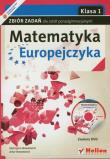 Matematyka Europejczyka LO 1 zb. zadań ZPR Helion. Autor: Nowoświat Katarzyna, Nowoświat Artur. Dadada.pl Okładka książki Matematyka Europejczyka LO 1 zb. zadań ZPR Helion