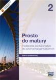 Matematyka LO 2 Prosto do matury podr ZP w. 2013. Autor: Antek Maciej, Belka Krzysztof, Grabowski Piotr. Dadada.pl Okładka książki Matematyka LO 2 Prosto do matury podr ZP w. 2013