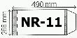 Okładka książki Okładka na podr A4 regulowana nr 11 (50szt) NARNIA