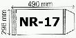 Okładka książki Okładka na podr A4 regulowana nr 17 (50szt) NARNIA