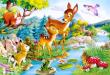 Opakowanie Puzzle 120 Bambi CASTOR