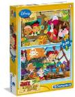 Opakowanie Puzzle 2x20 Jake i Piraci z Nibylandii