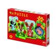 Puzzle 4x12 Krecik DINO. Wydawca: Dino Toys. Dadada.pl Opakowanie Puzzle 4x12 Krecik DINO
