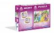 Opakowanie Puzzle 60+Memo Księżniczki