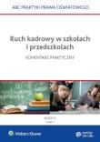 Ruch kadrowy w szkołach i przedszkolach. Autor: Marciniak Lidia, Piotrowska-Albin Elżbieta. Dadada.pl Okładka książki Ruch kadrowy w szkołach i przedszkolach