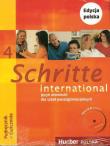 Schritte international 4 KB+AB+CD PL HUEBER. Autor: Niebisch Daniela;Penning-Hiem. Dadada.pl Okładka książki Schritte international 4 KB+AB+CD PL HUEBER