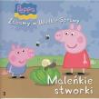 Świnka Peppa. Zabawy w .. 3 Maleńkie stworki. Autor: Opracowanie zbiorowe. Dadada.pl Okładka książki Świnka Peppa. Zabawy w .. 3 Maleńkie stworki