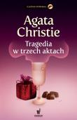 Tragedia w trzech aktach. Autor: Agatha Christie. Dadada.pl Okładka książki Tragedia w trzech aktach