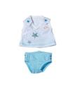 Opakowanie Ubranko dla lalki Baby born Underwear Collection Bielizna niebieska