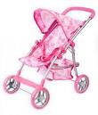Opakowanie Wózek dla lalek spacerówka metalowa