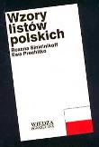 Okładka książki Wzory listów polskich