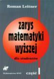 Okładka książki Zarys matematyki wyższej dla studentów część 1