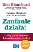 Zaufanie działa. Autor: Ken Blanchard. Dadada.pl Okładka książki Zaufanie działa