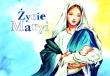 Życie Maryi malowanka dla dzieci. Autor: Krzysztof Faber. Dadada.pl Okładka książki Życie Maryi malowanka dla dzieci