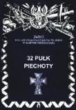 32 Pułk Piechoty. Autor: W. Parfieniuk. Dadada.pl Okładka książki 32 Pułk Piechoty