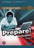 Cambridge English Prepare! 3 Workbook. Autor: Holcombe Garan. Dadada.pl Okładka książki Cambridge English Prepare! 3 Workbook