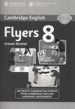 Opakowanie Cambridge English Young Learners 8 Flyers Answer Booklet