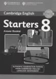 Opakowanie Cambridge English Young Learners 8 Starters Answer Booklet