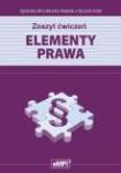 Elementy prawa zeszyt ćwiczeń w.2012 eMPi2 WZ. Autor: Agnieszka Mroczkowska-Budziak. Dadada.pl Okładka książki Elementy prawa zeszyt ćwiczeń w.2012 eMPi2 WZ