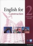 English for Construction 2 SB +CD LONGMAN. Autor: Evan Frendo, David Bonamy. Dadada.pl Okładka książki English for Construction 2 SB +CD LONGMAN