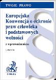 Okładka książki Europejska Konwencja o ochronie praw człowieka