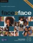 face2face Intermediate Student's Book + DVD. Autor: Redston Chris, Cunningham Gillie. Dadada.pl Okładka książki face2face Intermediate Student's Book + DVD