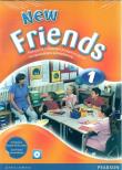 Friends NEW 1 SB +CD LONGMAN. Autor: Carol Skinner, Mariola Bogucka, Kilbey Liz. Dadada.pl Okładka książki Friends NEW 1 SB +CD LONGMAN
