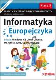 Okładka książki Informatyka Europejczyka SP 5 ćw Win XP NPP w.2013