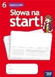 J. Polski SP 6 Słowa na start Zeszyt w.2014 NE. Autor: Opracowanie zbiorowe. Dadada.pl Okładka książki J. Polski SP 6 Słowa na start Zeszyt w.2014 NE
