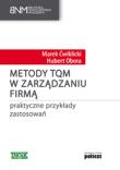 Metody TQM w zarządzaniu firmą. Autor: Ćwiklicki Marek, Obora Hubert. Dadada.pl Okładka książki Metody TQM w zarządzaniu firmą