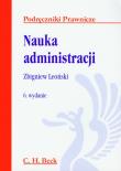 Nauka administracji. Autor: Leoński Zbigniew. Dadada.pl Okładka książki Nauka administracji