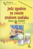 Panna. Jedz zgodnie ze swoim znakiem zodiaku. Autor: Barbara Jakimowicz-Klein. Dadada.pl Okładka książki Panna. Jedz zgodnie ze swoim znakiem zodiaku