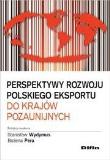 Okładka książki Perspektywy rozwoju polskiego eksportu