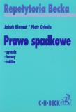 Prawo spadkowe. Pytania. Kazusy. Tablice. Autor: Biernat Jakub, Cybula Piotr. Dadada.pl Okładka książki Prawo spadkowe. Pytania. Kazusy. Tablice