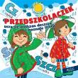 Przedszkolaczek uczy się podczas deszczu.... Autor: Dorota Skwark. Dadada.pl Okładka książki Przedszkolaczek uczy się podczas deszczu...