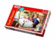 Okładka książki Puzzle 100 Złotowłosa i trzy niedźwiadki TREFL