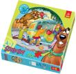 Okładka książki Puzzle 300 okrągłe Scooby-Doo Wielkie mycie TREFL