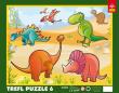 Opakowanie Puzzle ramkowe - Dinozaury TREFL